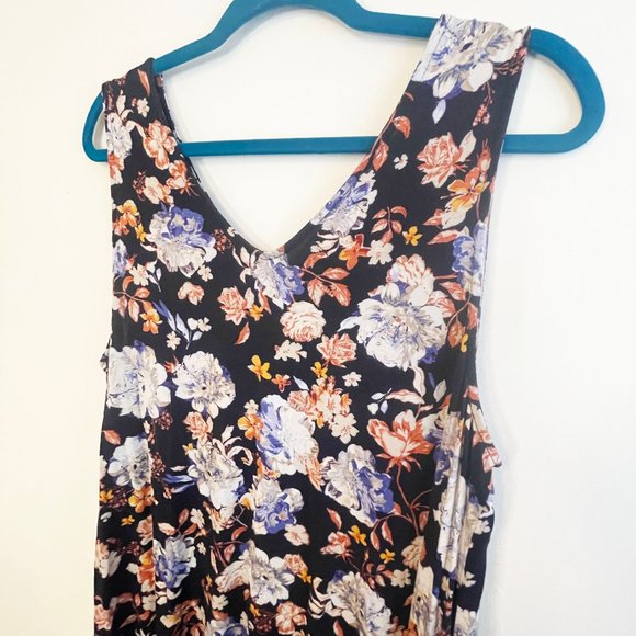 Maurices 24/7 Shift Dress, Blue Coral Floral Size XL - Picture 5 of 5